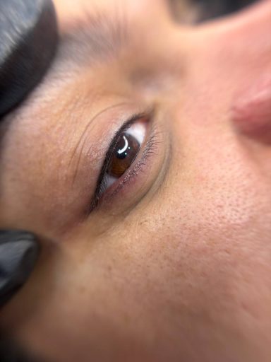 Eyeliner Tattoo Birmingham – ZeZe Beauty Art Subtle and defined eyeliner tattoo along lash line, long-lasting semi-permanent makeup, Birmingham